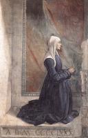 Ghirlandaio, Domenico - Portrait of the Donor Nera Corsi Sassetti